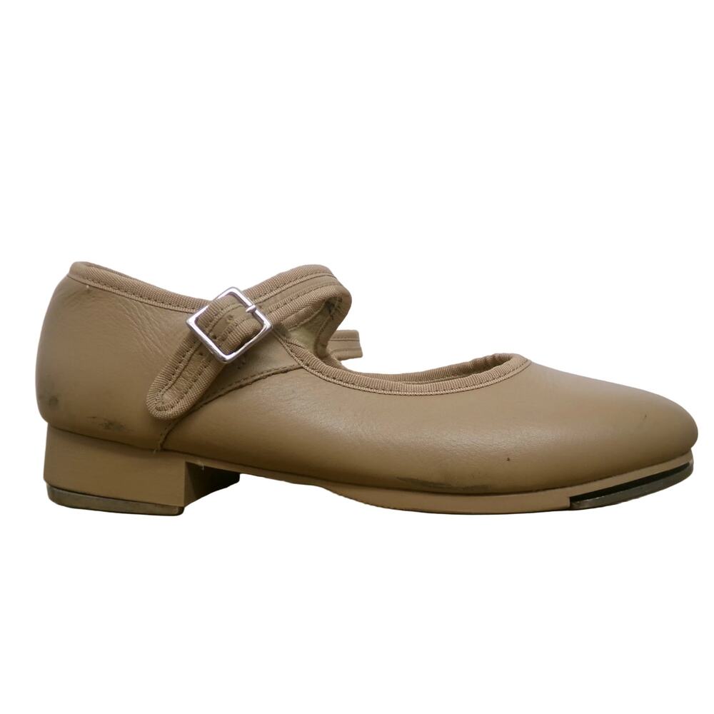 Dance Tap Shoes Capezio Adult 5.5M Mary Jane Leather Buckle Student